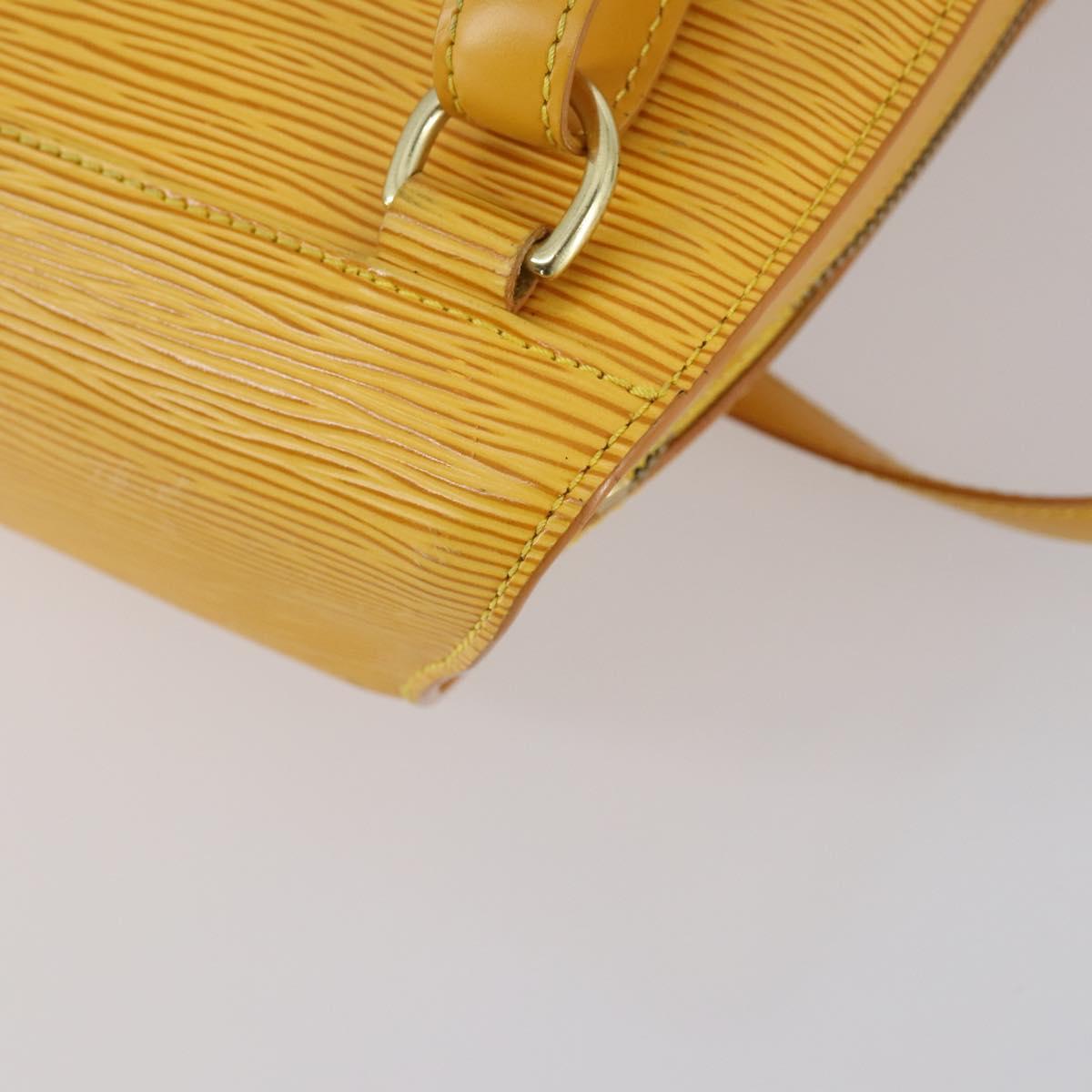 LOUIS VUITTON Epi Mabillon Backpack Yellow M52239 LV Auth 154576