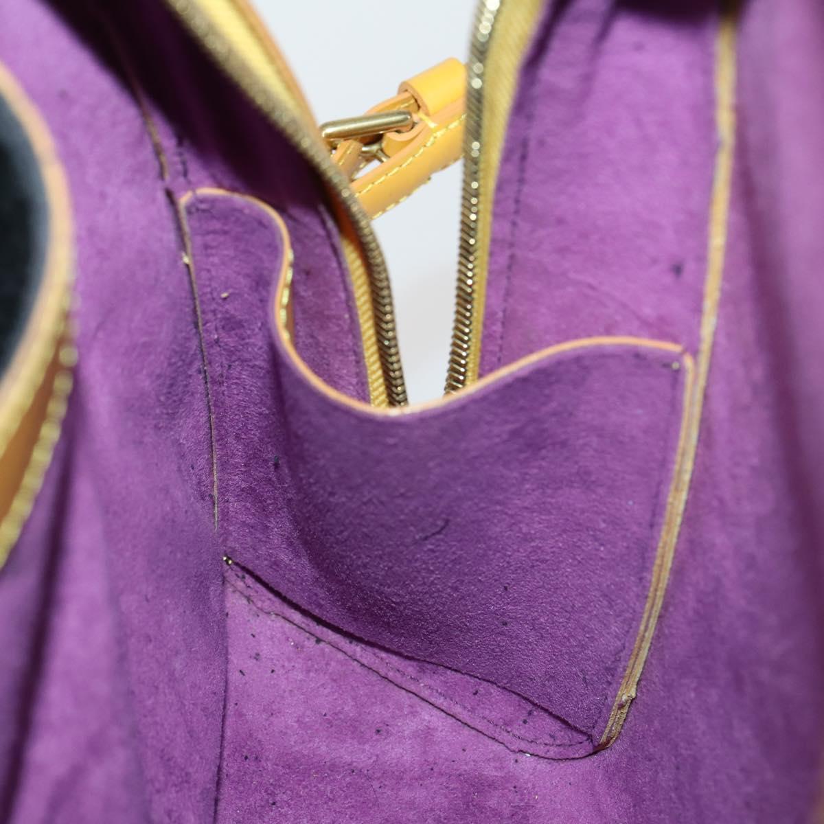 LOUIS VUITTON Epi Mabillon Backpack Yellow M52239 LV Auth 154576