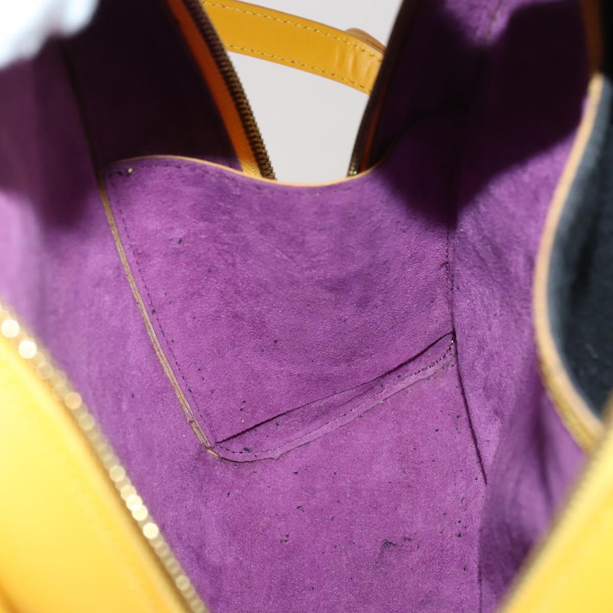 LOUIS VUITTON Epi Mabillon Backpack Yellow M52239 LV Auth 154576