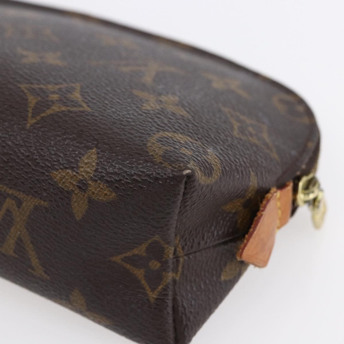 LOUIS VUITTON Monogram Pochette Cosmetic PM Pouch M43998 LV Auth 154592