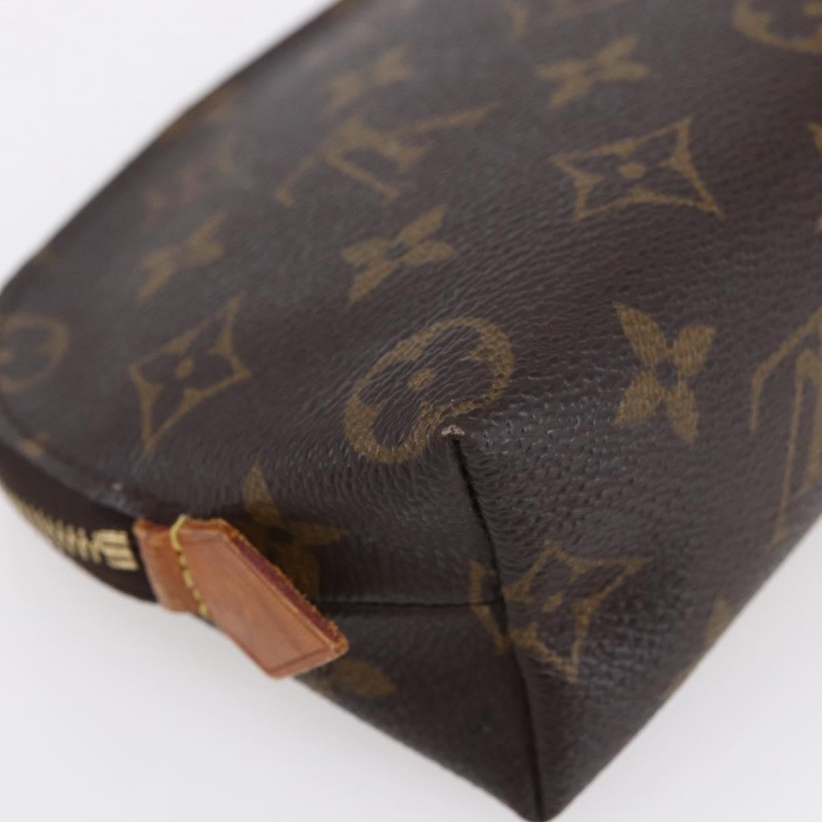 LOUIS VUITTON Monogram Pochette Cosmetic PM Pouch M43998 LV Auth 154592