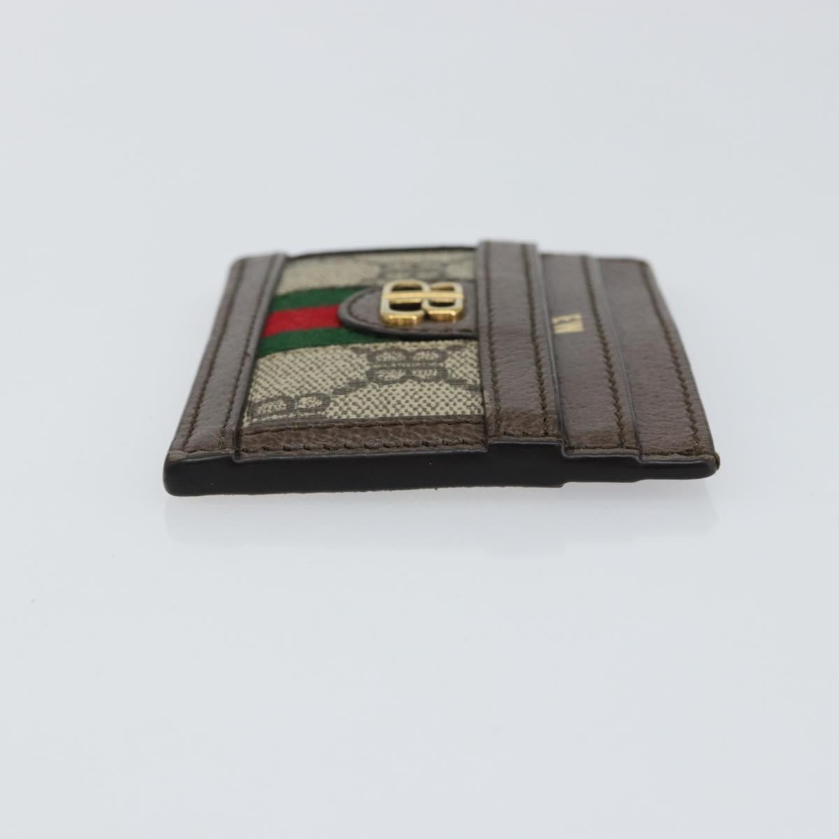 BALENCIAGA Hacker Project GUCCI Collaboration Card Case Leather Auth 154594
