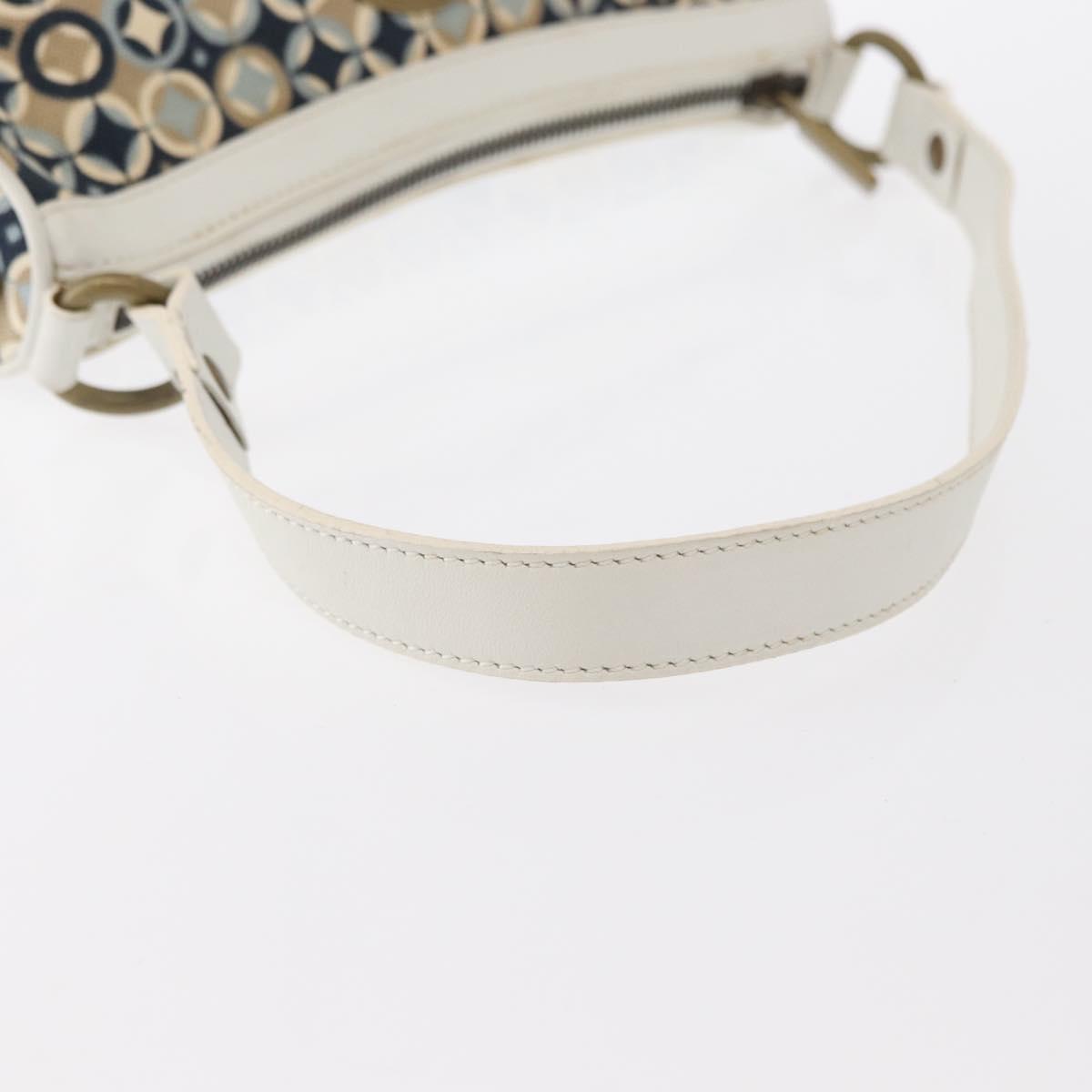 CELINE Accessory Pouch Canvas Navy Auth 154611