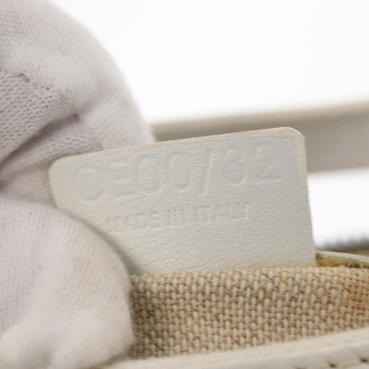 CELINE Accessory Pouch Canvas Navy Auth 154613