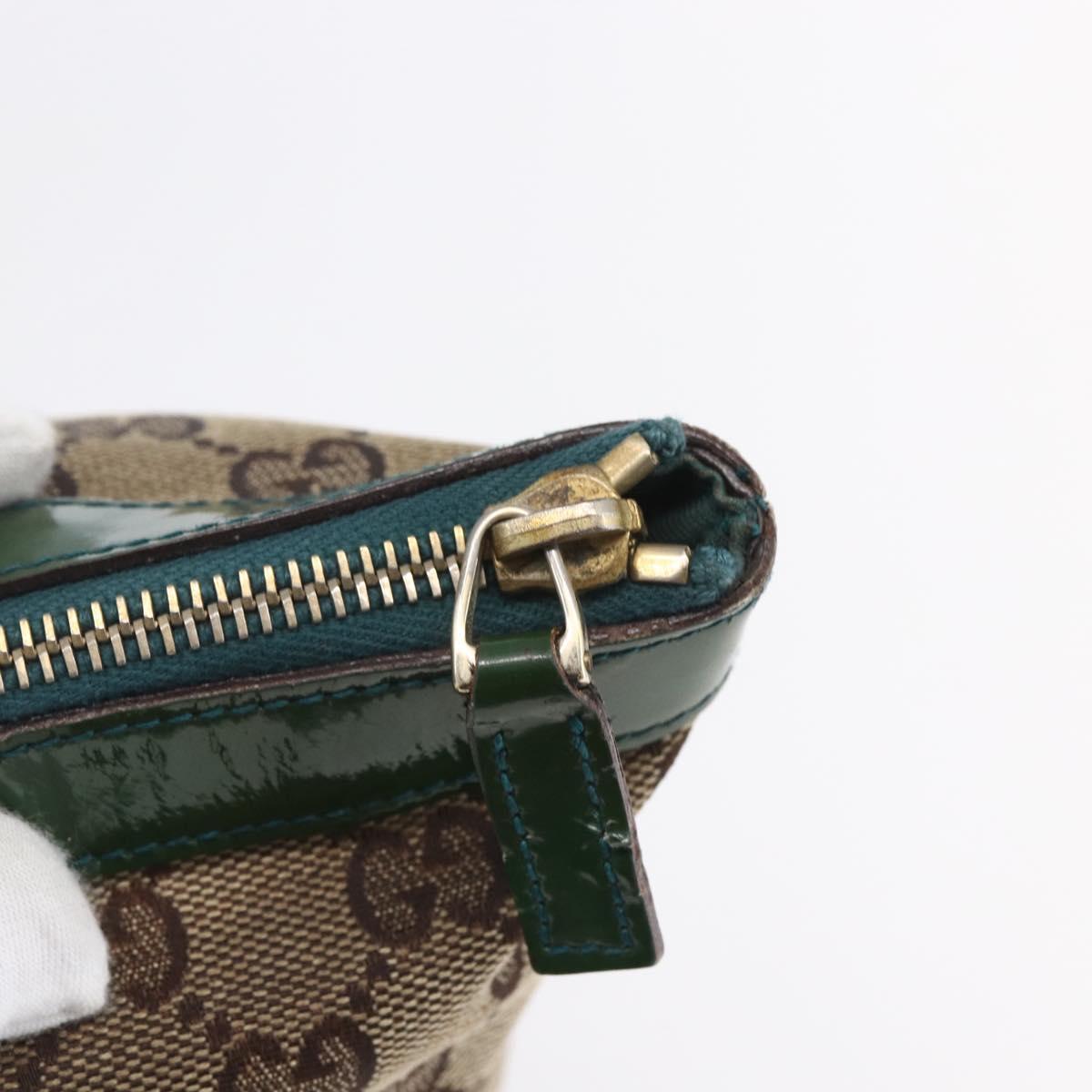 GUCCI GG Canvas Abbey Tote Bag Beige Gold 141470 Auth 154647