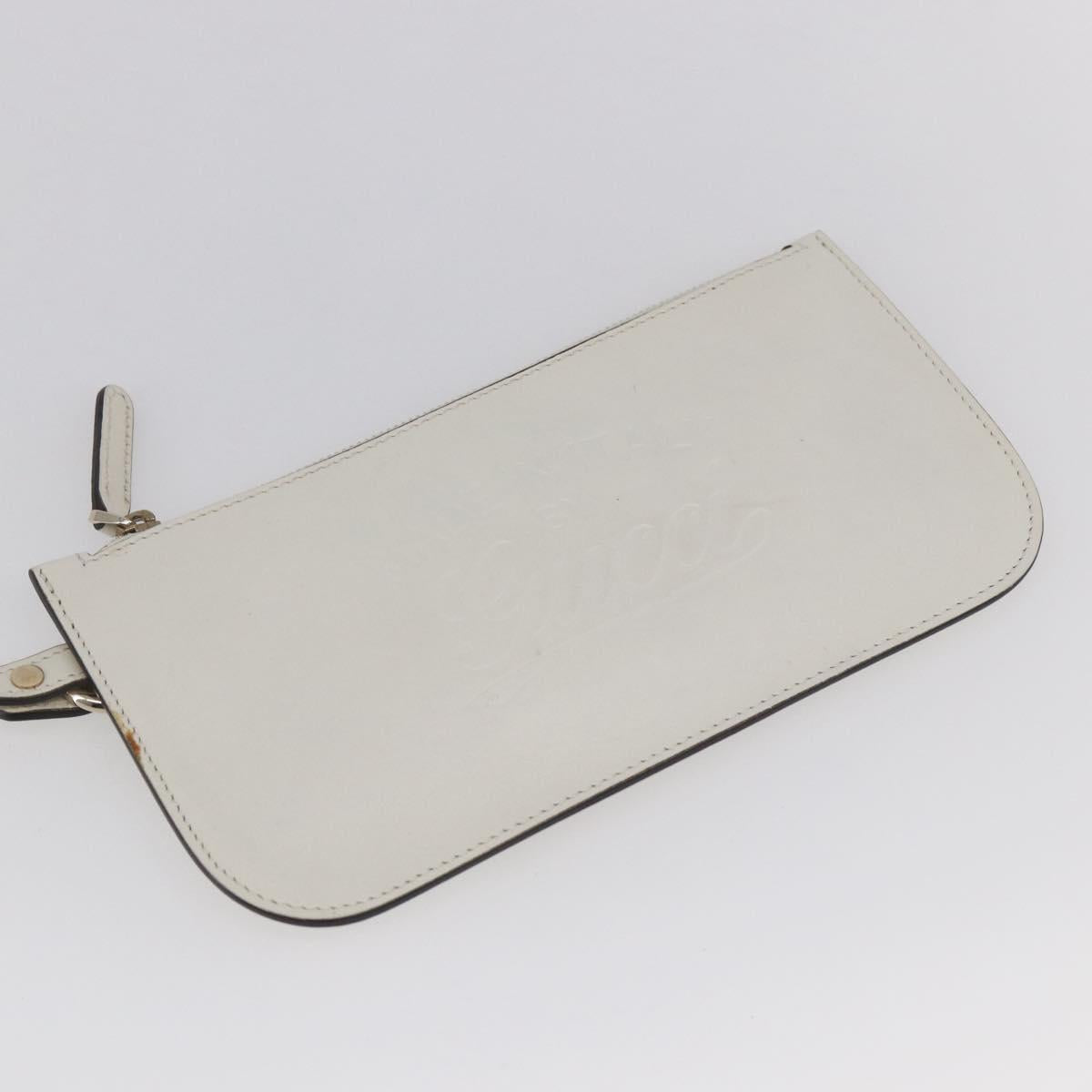 GUCCI Gucci Craft Hand Bag Canvas Beige Gold 269878 Auth 154666