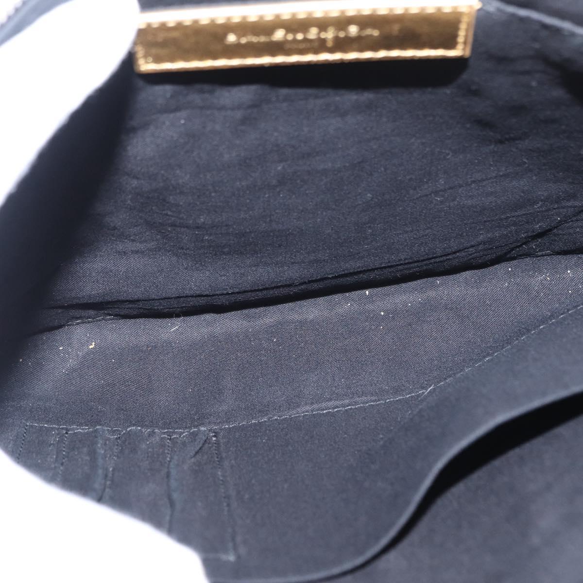 BALENCIAGA Clutch Bag Leather Gold 482874 Auth 154760