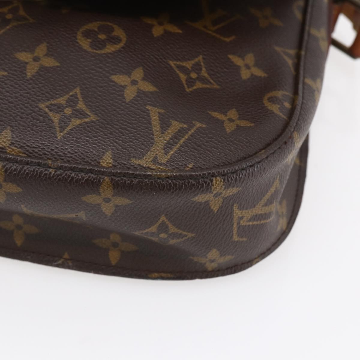 LOUIS VUITTON Monogram Saint Cloud GM Shoulder Bag M51242 LV Auth 154774