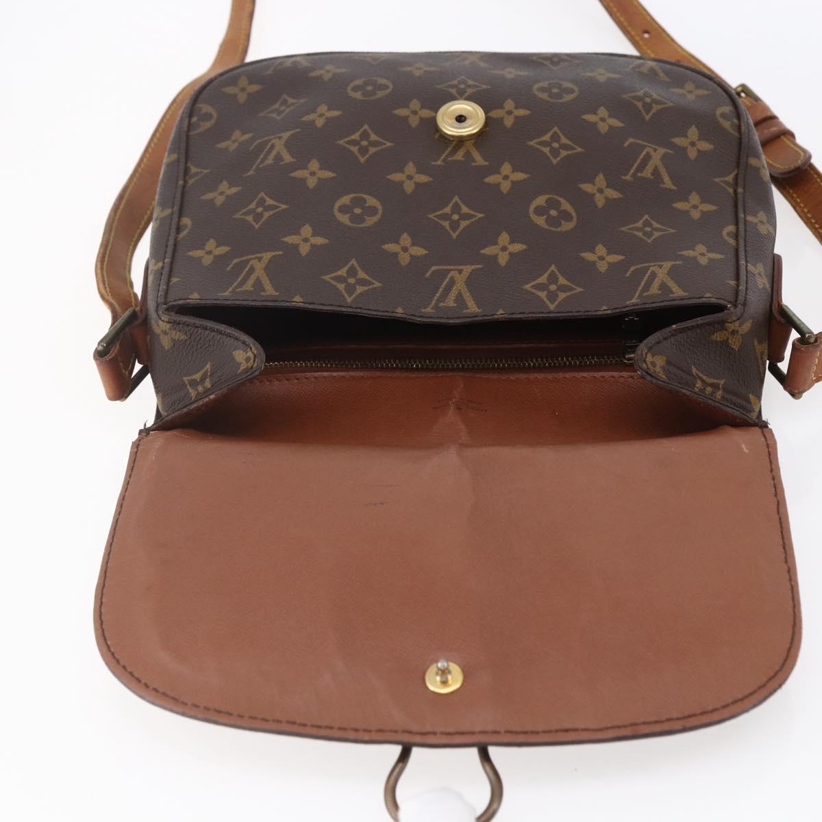 LOUIS VUITTON Monogram Saint Cloud GM Shoulder Bag M51242 LV Auth 154774