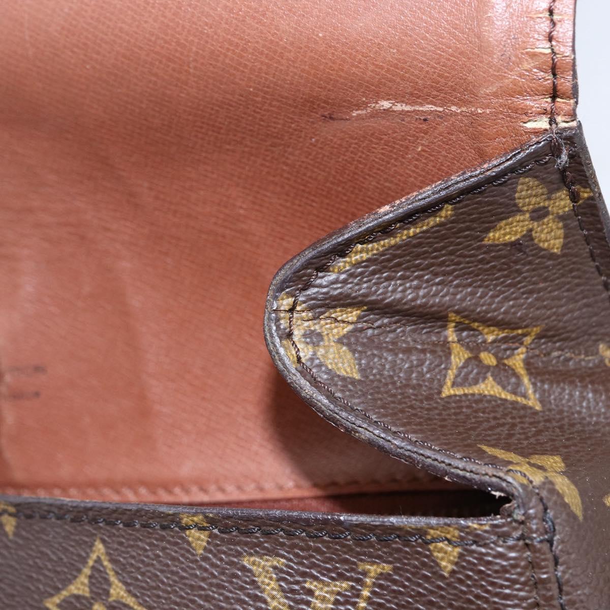 LOUIS VUITTON Monogram Saint Cloud GM Shoulder Bag M51242 LV Auth 154774