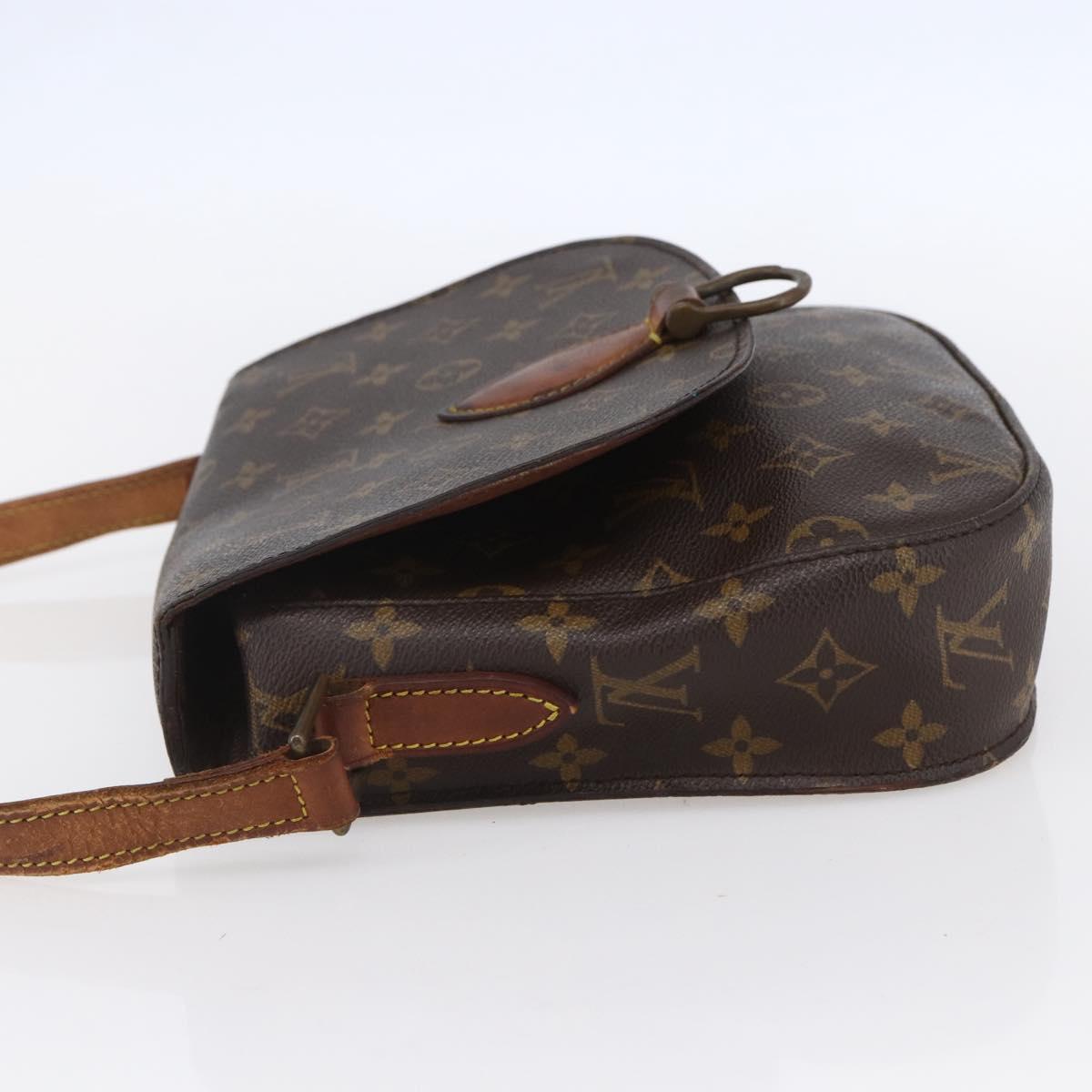 LOUIS VUITTON Monogram Saint Cloud GM Shoulder Bag M51242 LV Auth 154774
