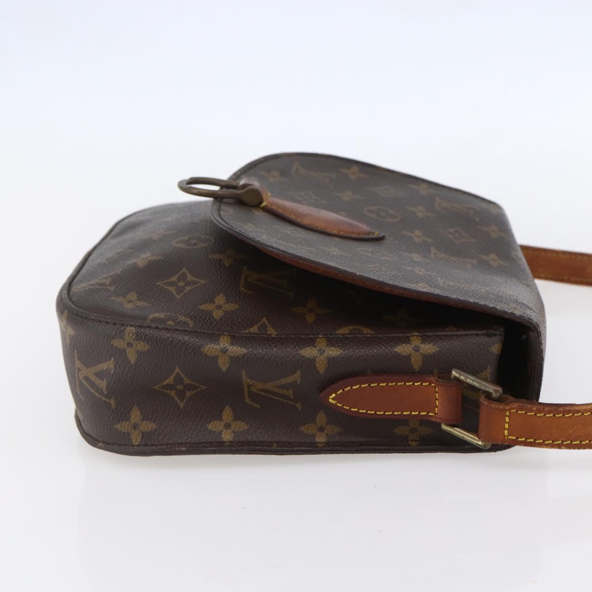 LOUIS VUITTON Monogram Saint Cloud GM Shoulder Bag M51242 LV Auth 154774