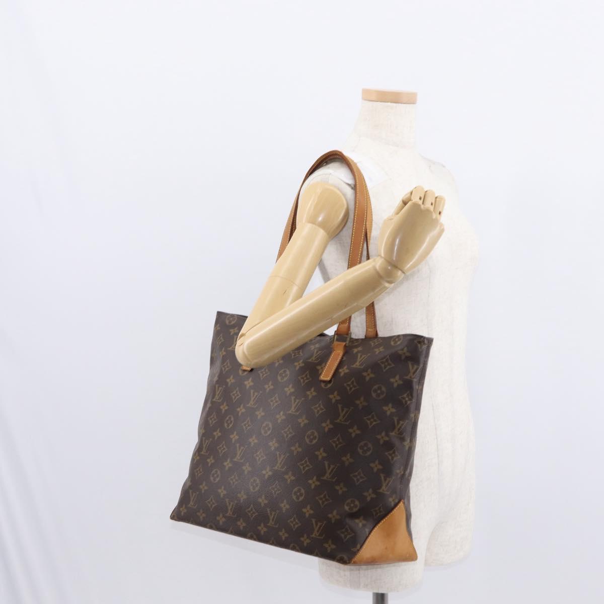 LOUIS VUITTON Monogram Cabas Mezzo Tote Bag M51151 LV Auth 154775