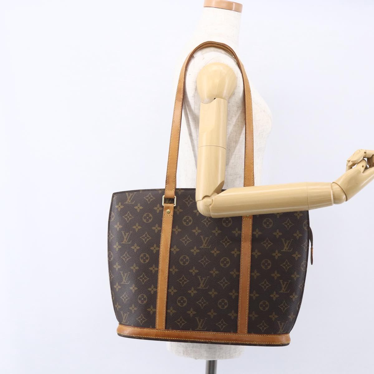 LOUIS VUITTON Monogram Babylone Tote Bag M51102 LV Auth 154776