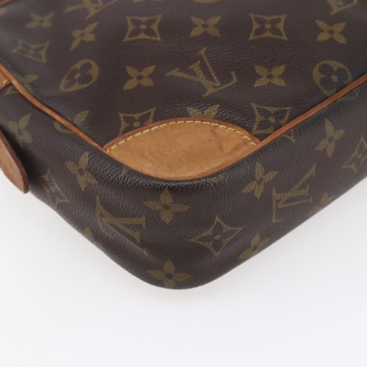 LOUIS VUITTON Monogram Compiegne 28 Clutch Bag M51845 LV Auth 154779