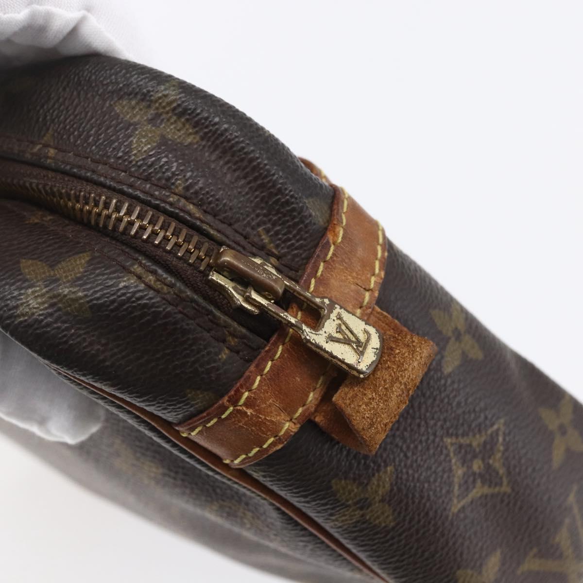 LOUIS VUITTON Monogram Compiegne 28 Clutch Bag M51845 LV Auth 154779