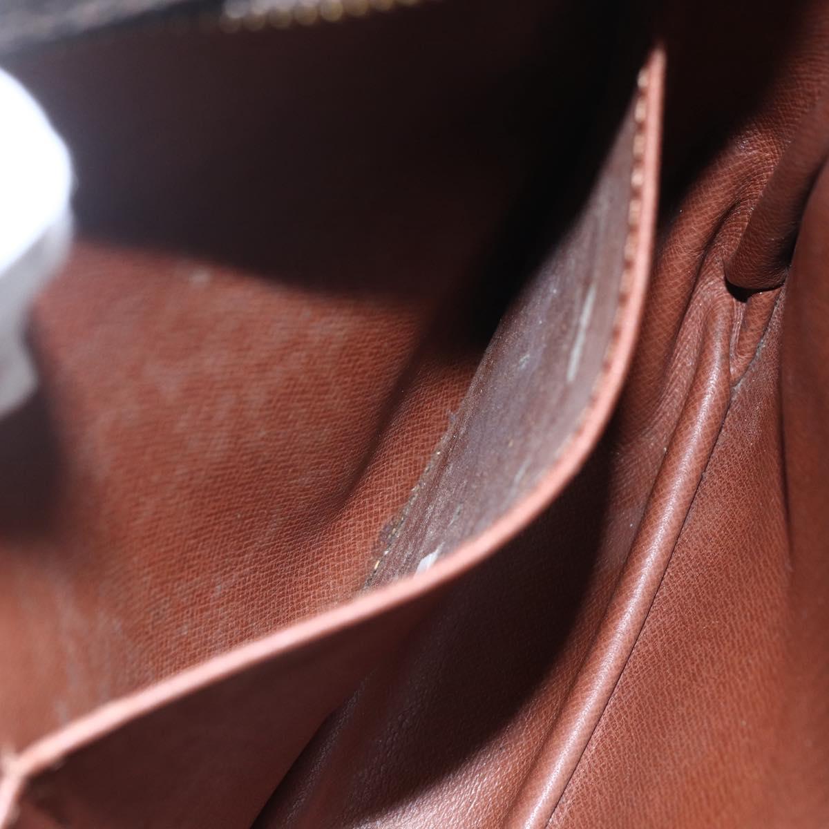 LOUIS VUITTON Monogram Compiegne 28 Clutch Bag M51845 LV Auth 154779