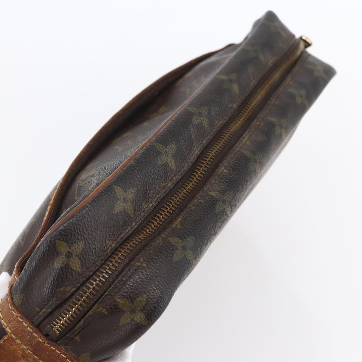 LOUIS VUITTON Monogram Compiegne 28 Clutch Bag M51845 LV Auth 154779