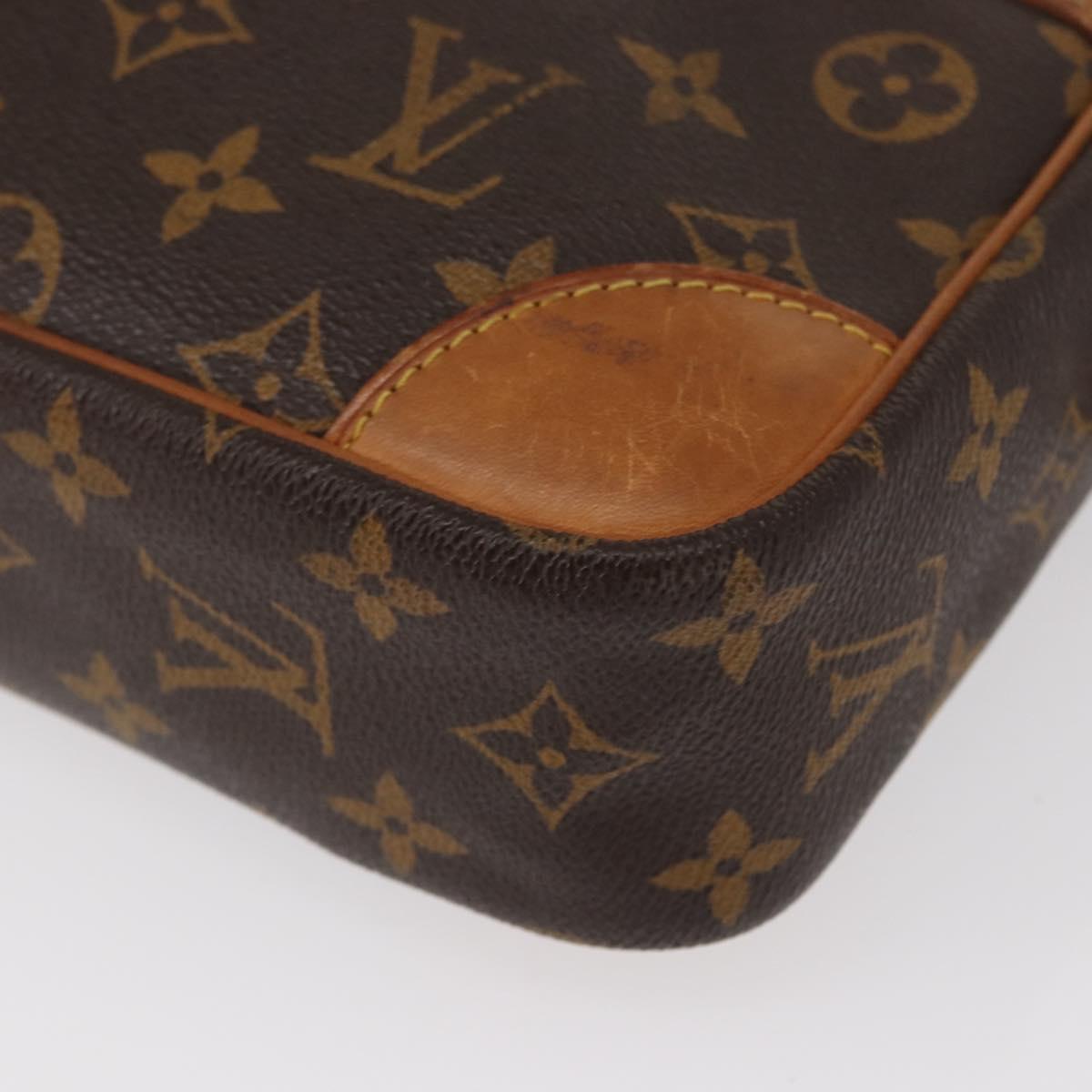 LOUIS VUITTON Monogram Compiegne 28 Clutch Bag M51845 LV Auth 154780