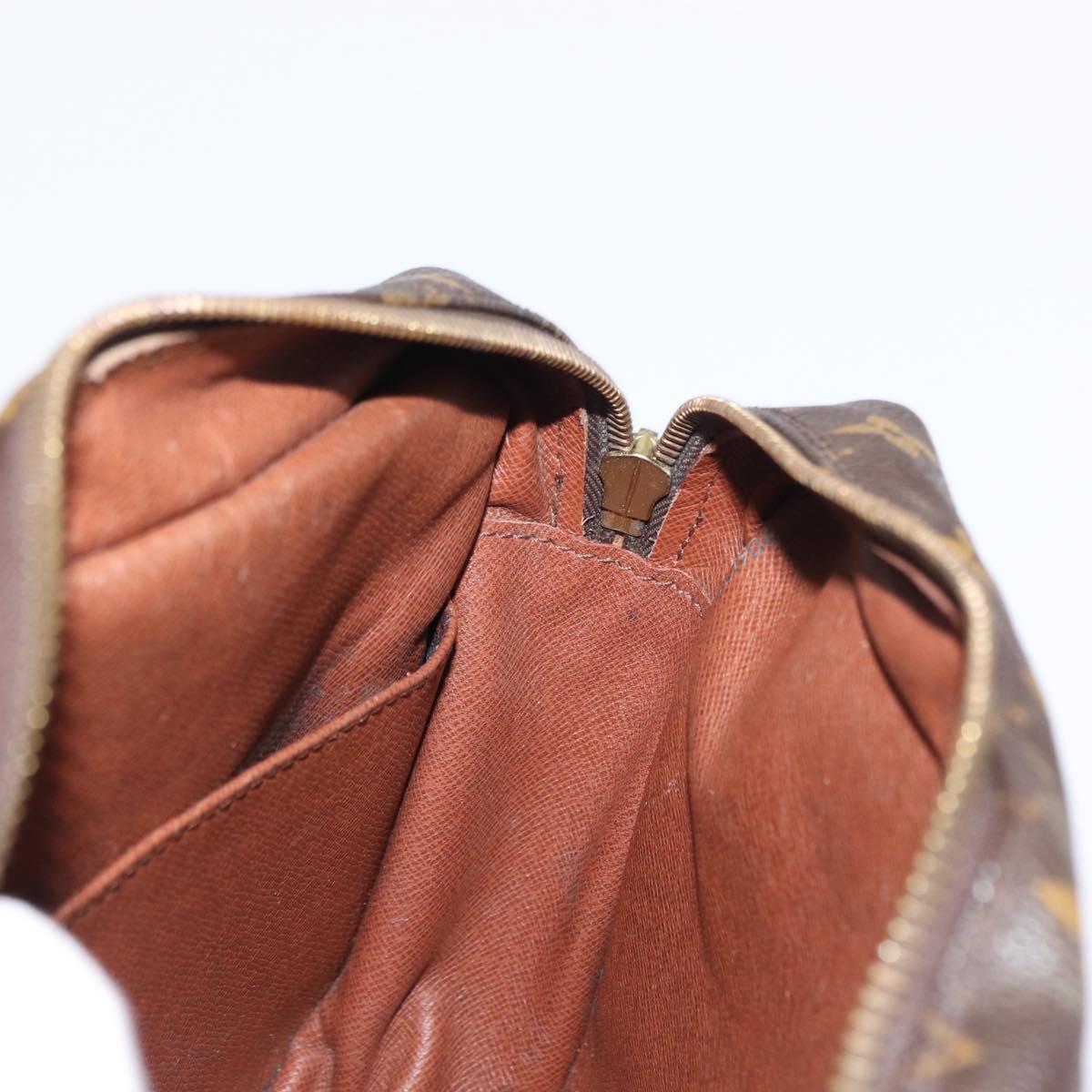 LOUIS VUITTON Monogram Compiegne 28 Clutch Bag M51845 LV Auth 154780