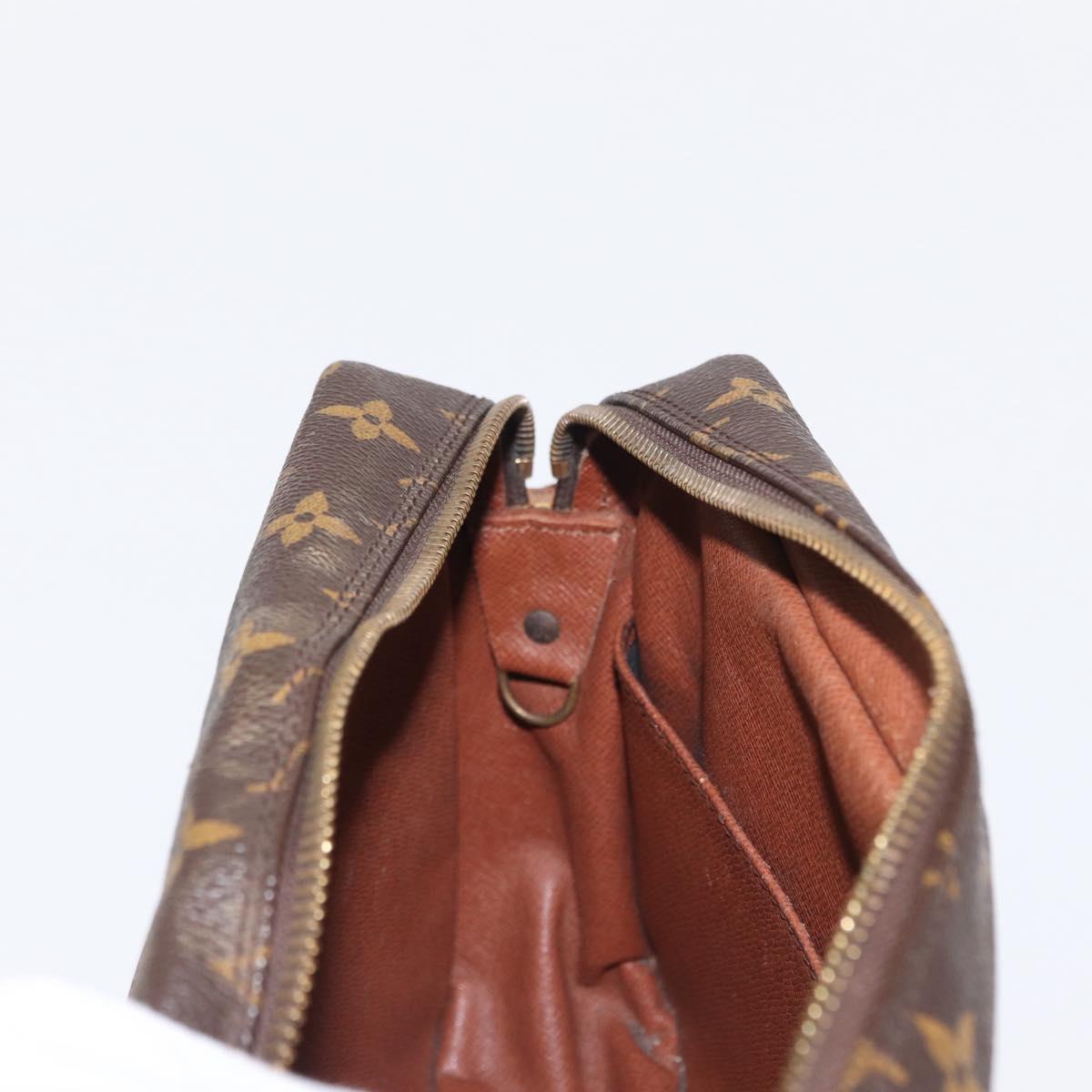 LOUIS VUITTON Monogram Compiegne 28 Clutch Bag M51845 LV Auth 154780