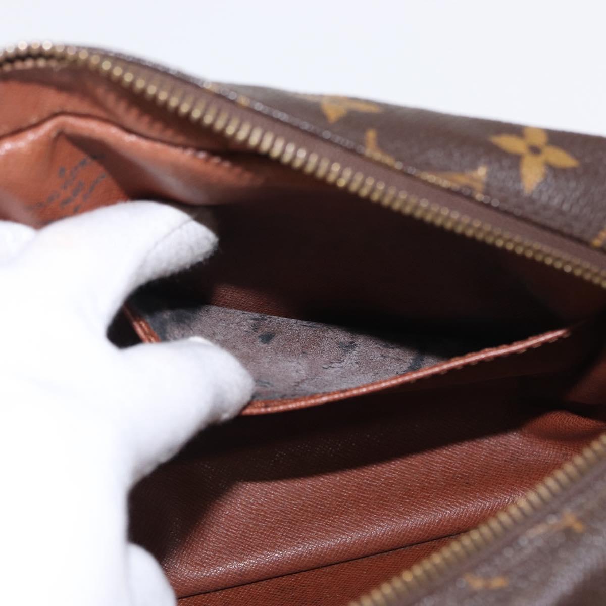 LOUIS VUITTON Monogram Compiegne 28 Clutch Bag M51845 LV Auth 154780