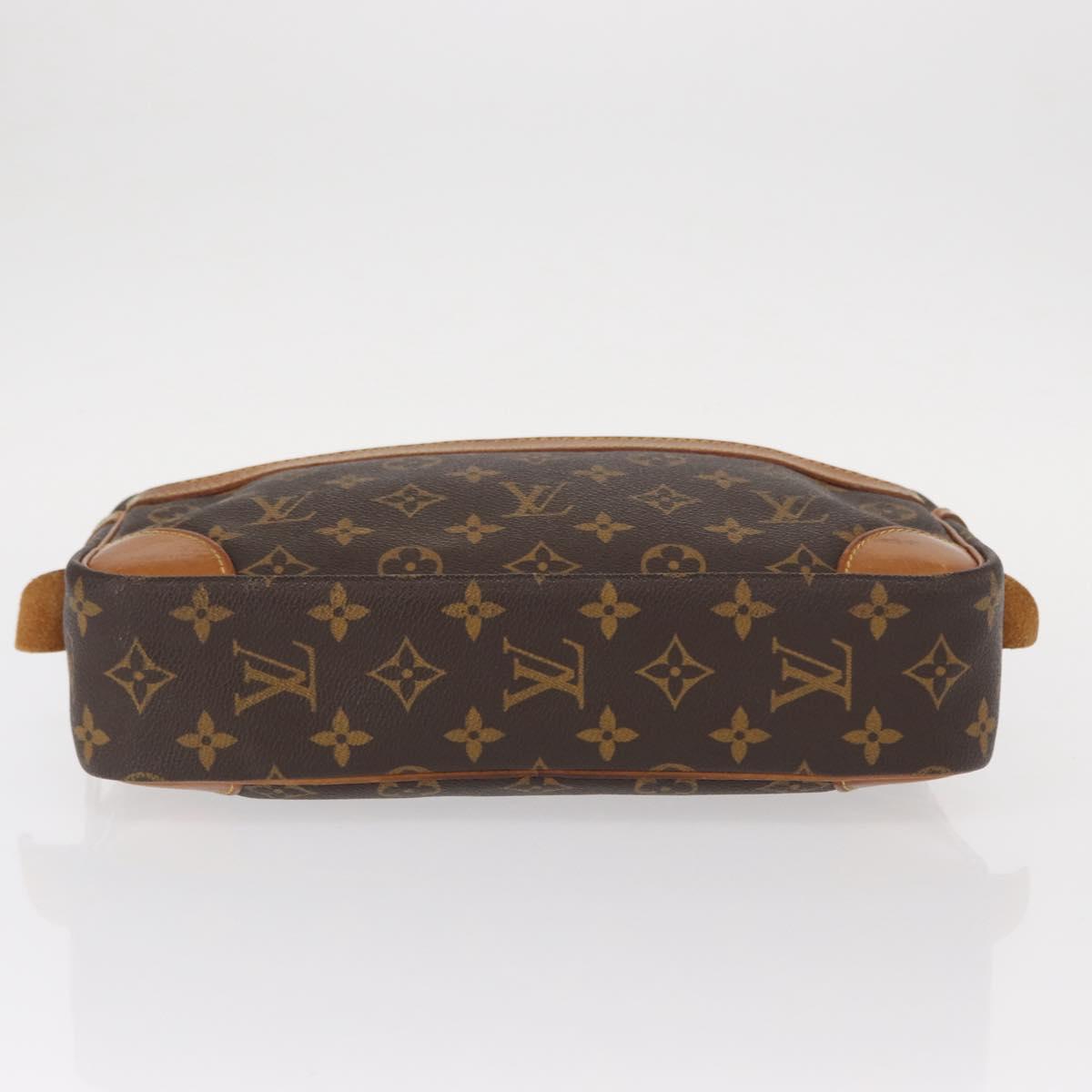 LOUIS VUITTON Monogram Compiegne 28 Clutch Bag M51845 LV Auth 154780