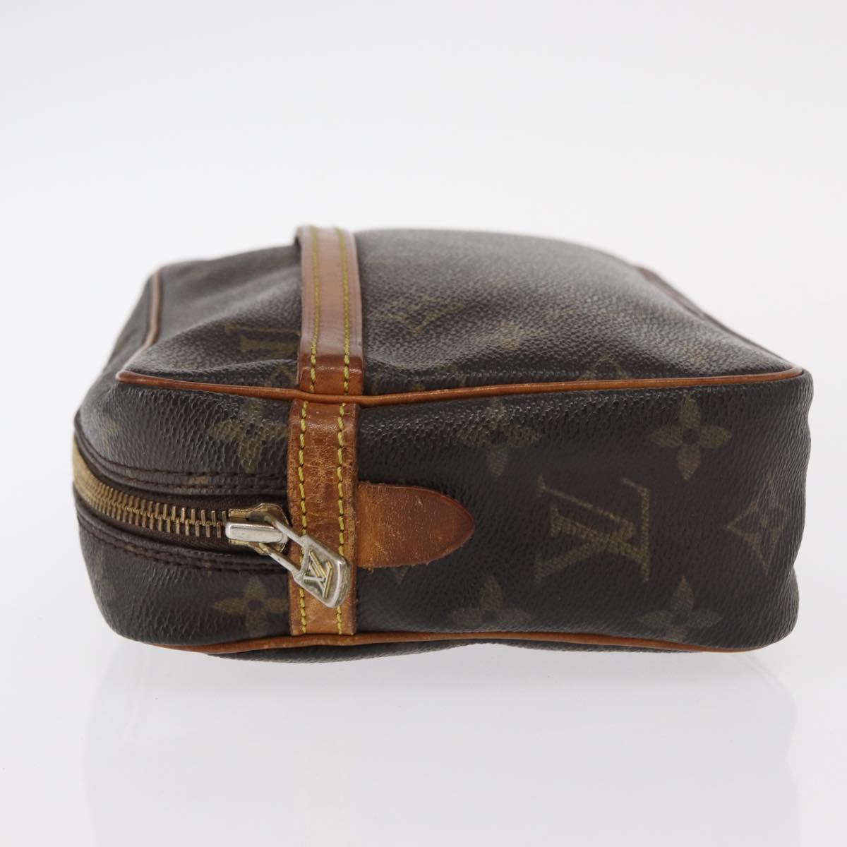 LOUIS VUITTON Monogram Compiegne 23 Clutch Bag M51847 LV Auth 154781