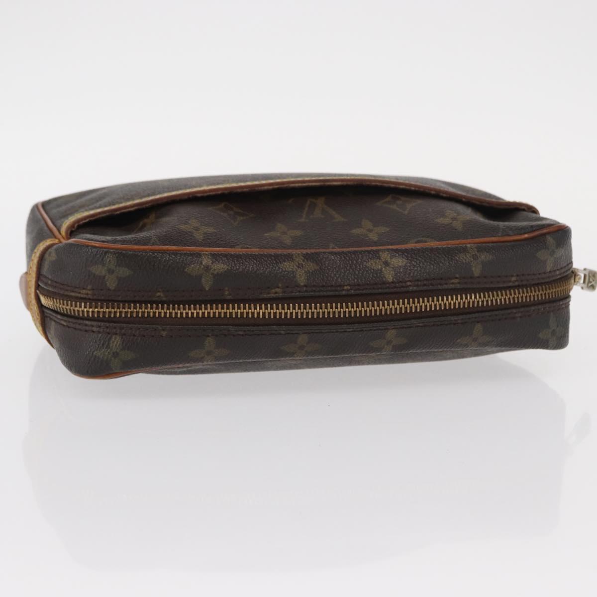 LOUIS VUITTON Monogram Compiegne 23 Clutch Bag M51847 LV Auth 154781