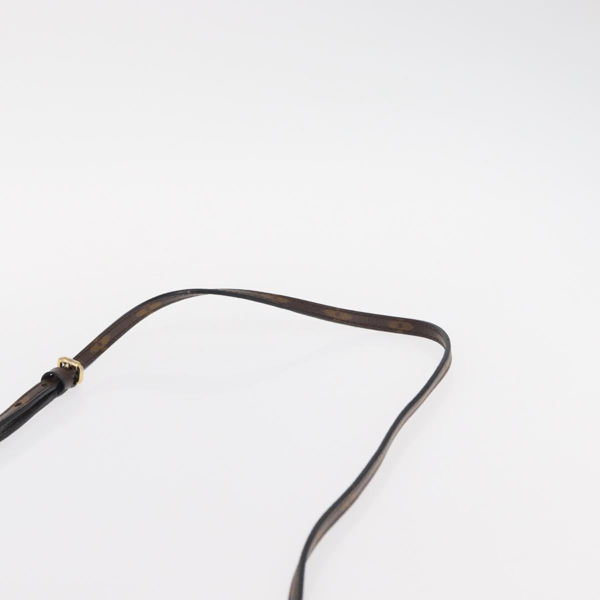 LOUIS VUITTON Monogram One Handle Flap Bag MM M43125 LV Auth 154782