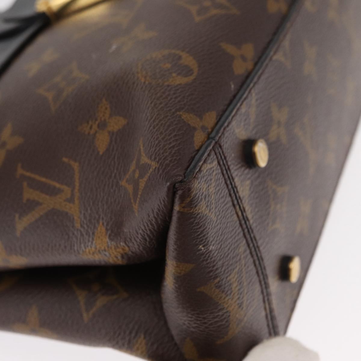 LOUIS VUITTON Monogram One Handle Flap Bag MM M43125 LV Auth 154782