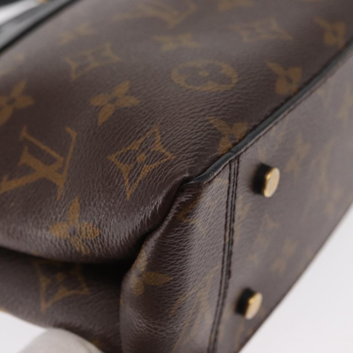 LOUIS VUITTON Monogram One Handle Flap Bag MM M43125 LV Auth 154782