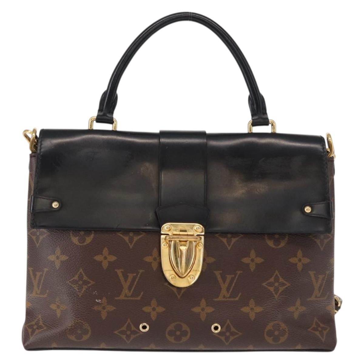 LOUIS VUITTON Monogram One Handle Flap Bag MM M43125 LV Auth 154782