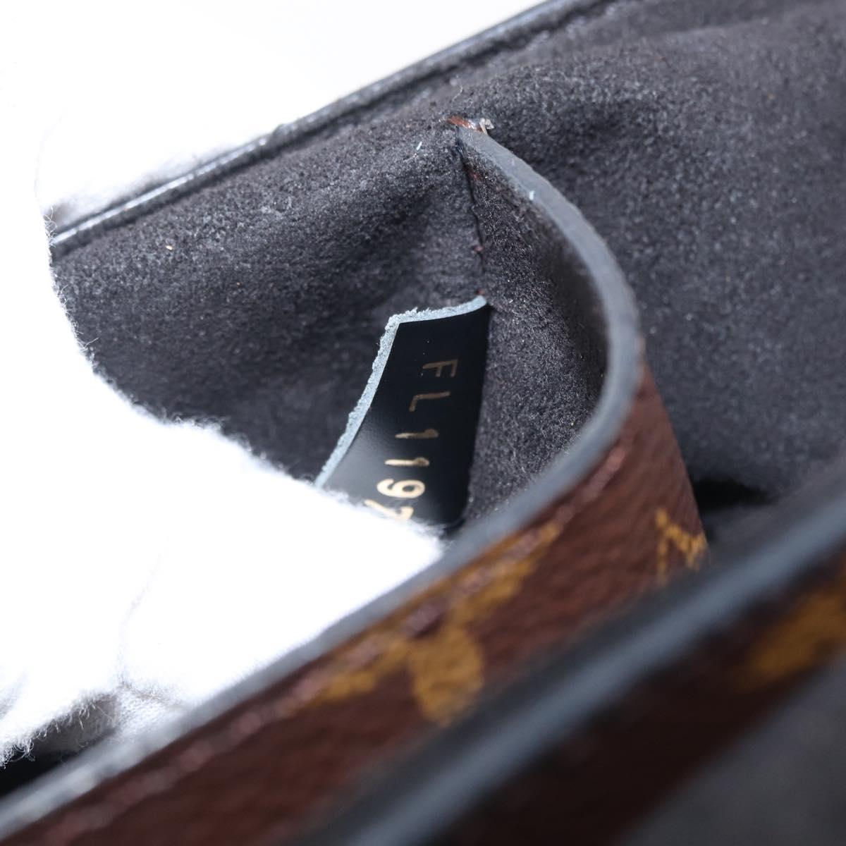 LOUIS VUITTON Monogram One Handle Flap Bag MM M43125 LV Auth 154782