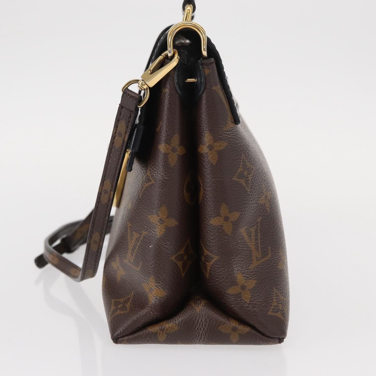 LOUIS VUITTON Monogram One Handle Flap Bag MM M43125 LV Auth 154782