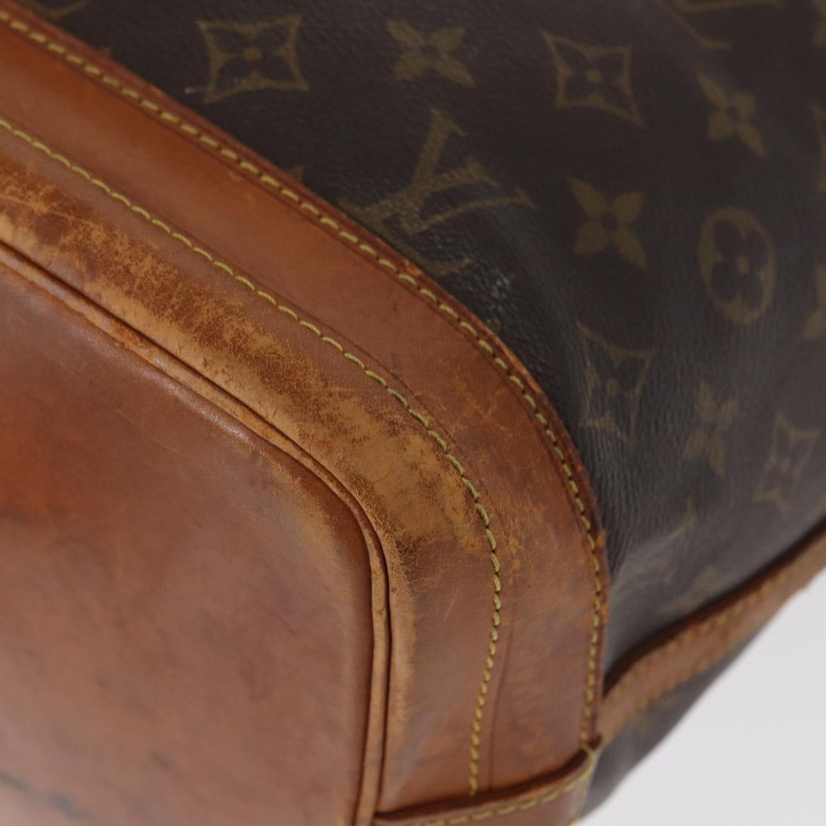 LOUIS VUITTON Monogram Noe Shoulder Bag M42224 LV Auth 154785