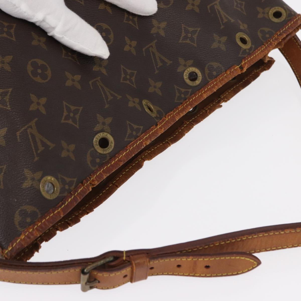 LOUIS VUITTON Monogram Noe Shoulder Bag M42224 LV Auth 154785