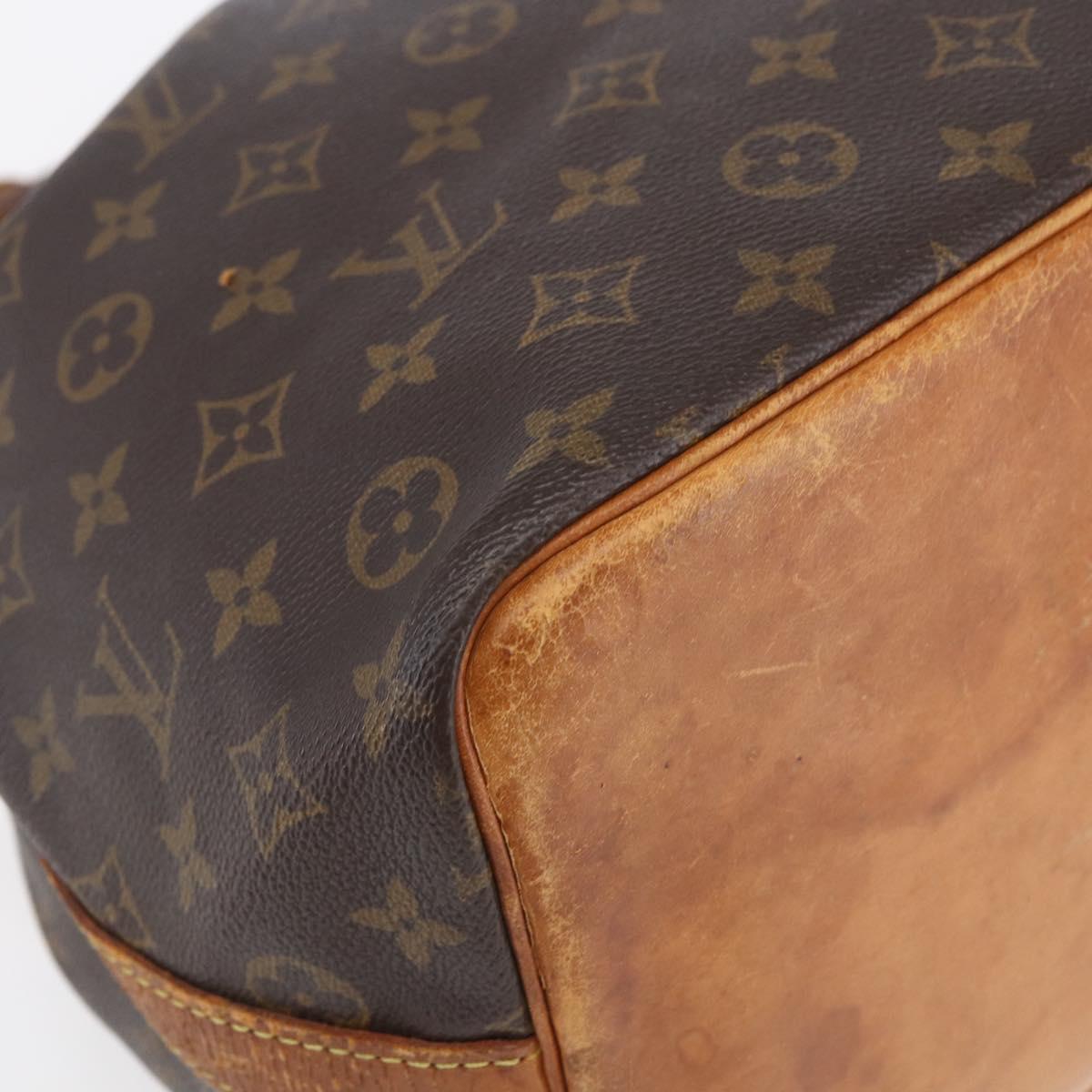 LOUIS VUITTON Monogram Petit Noe Shoulder Bag M42226 LV Auth 154787