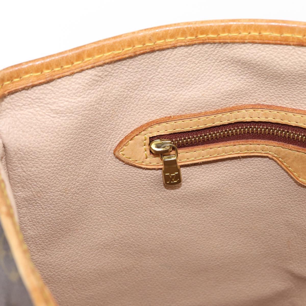 LOUIS VUITTON Monogram Bucket GM Shoulder Bag M42236 LV Auth 154791