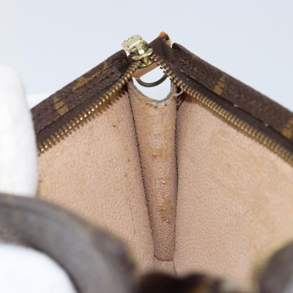 LOUIS VUITTON Monogram Bucket GM Accessory Pouch LV Auth 154792