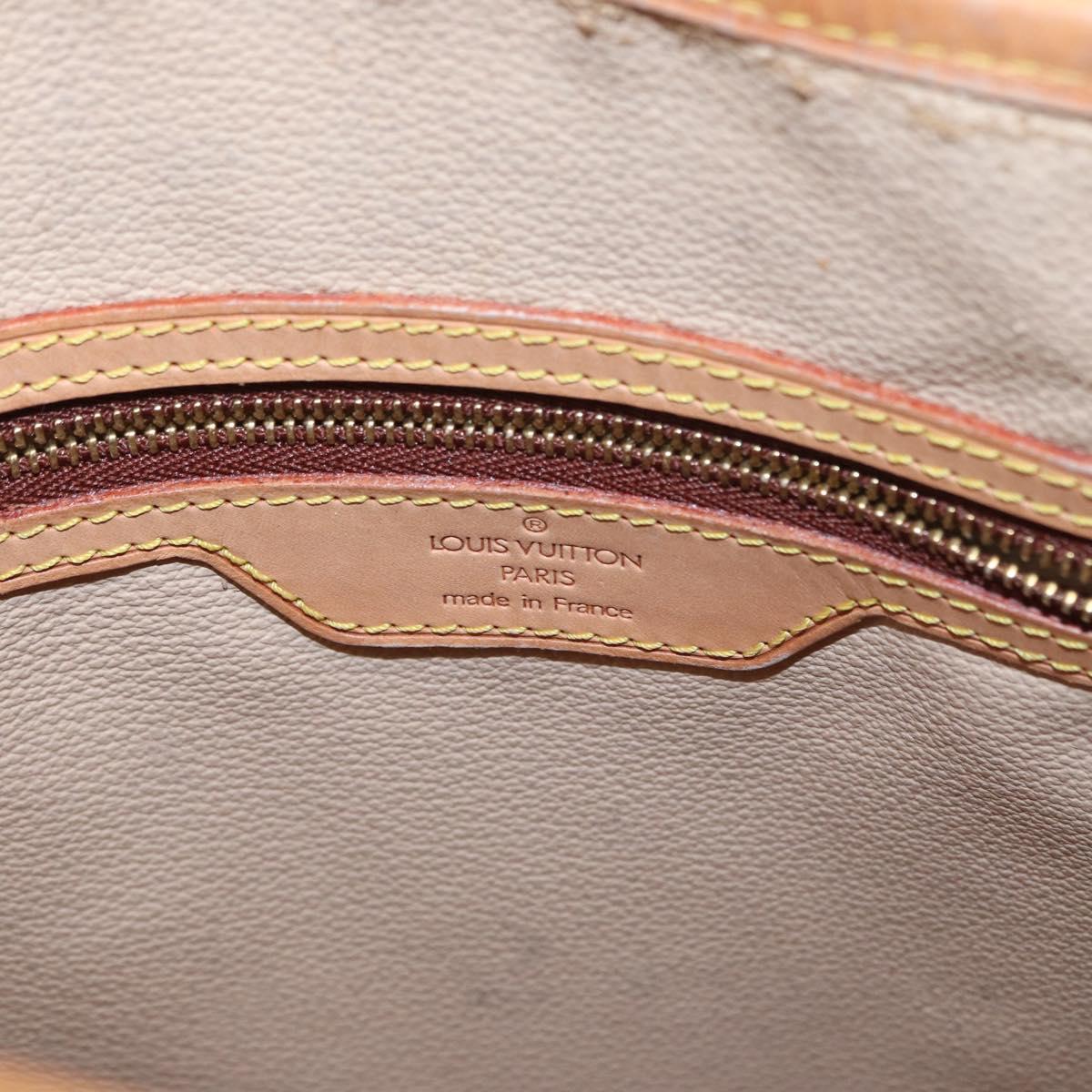 LOUIS VUITTON Monogram Bucket GM Shoulder Bag M42236 LV Auth 154794