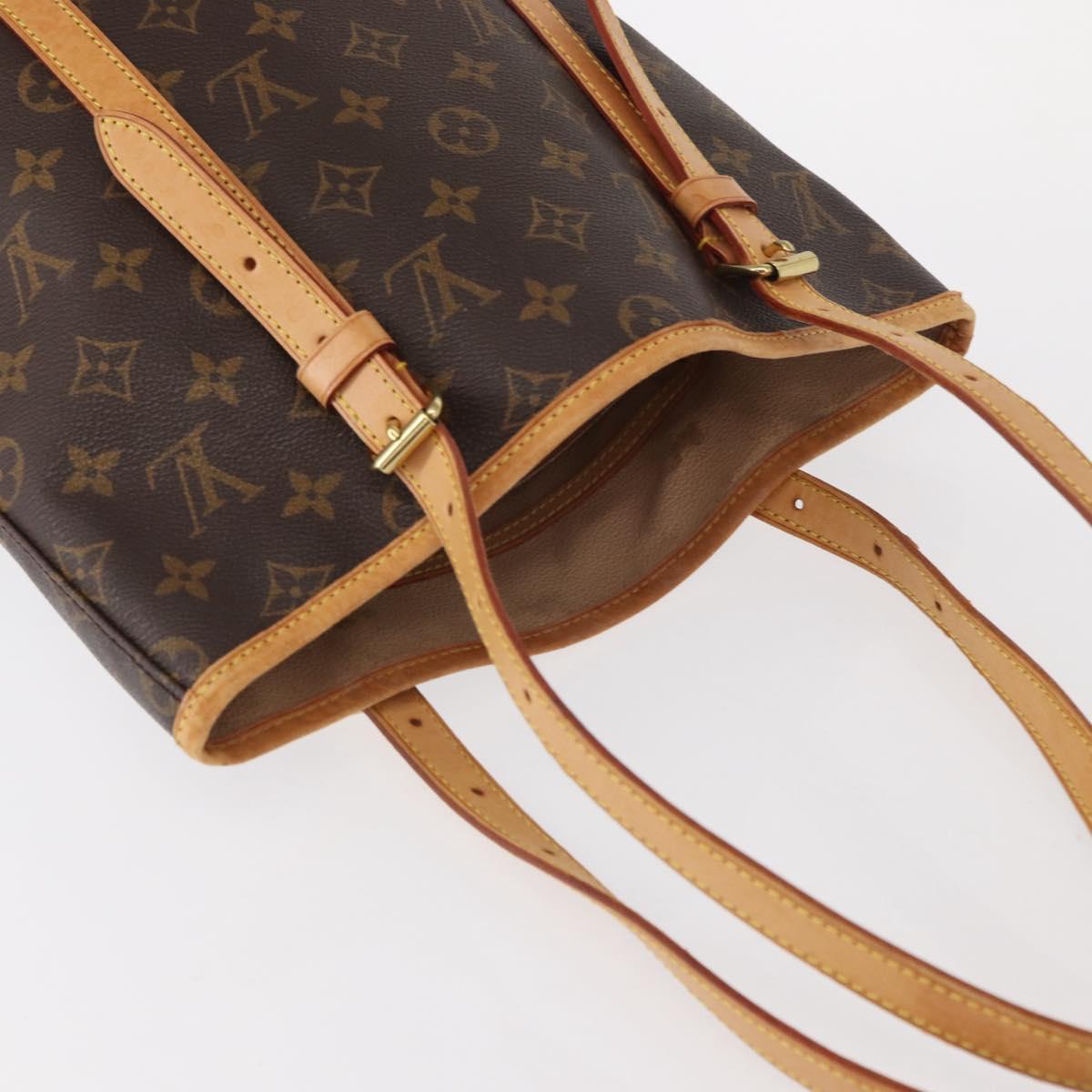 LOUIS VUITTON Monogram Bucket GM Shoulder Bag M42236 LV Auth 154794