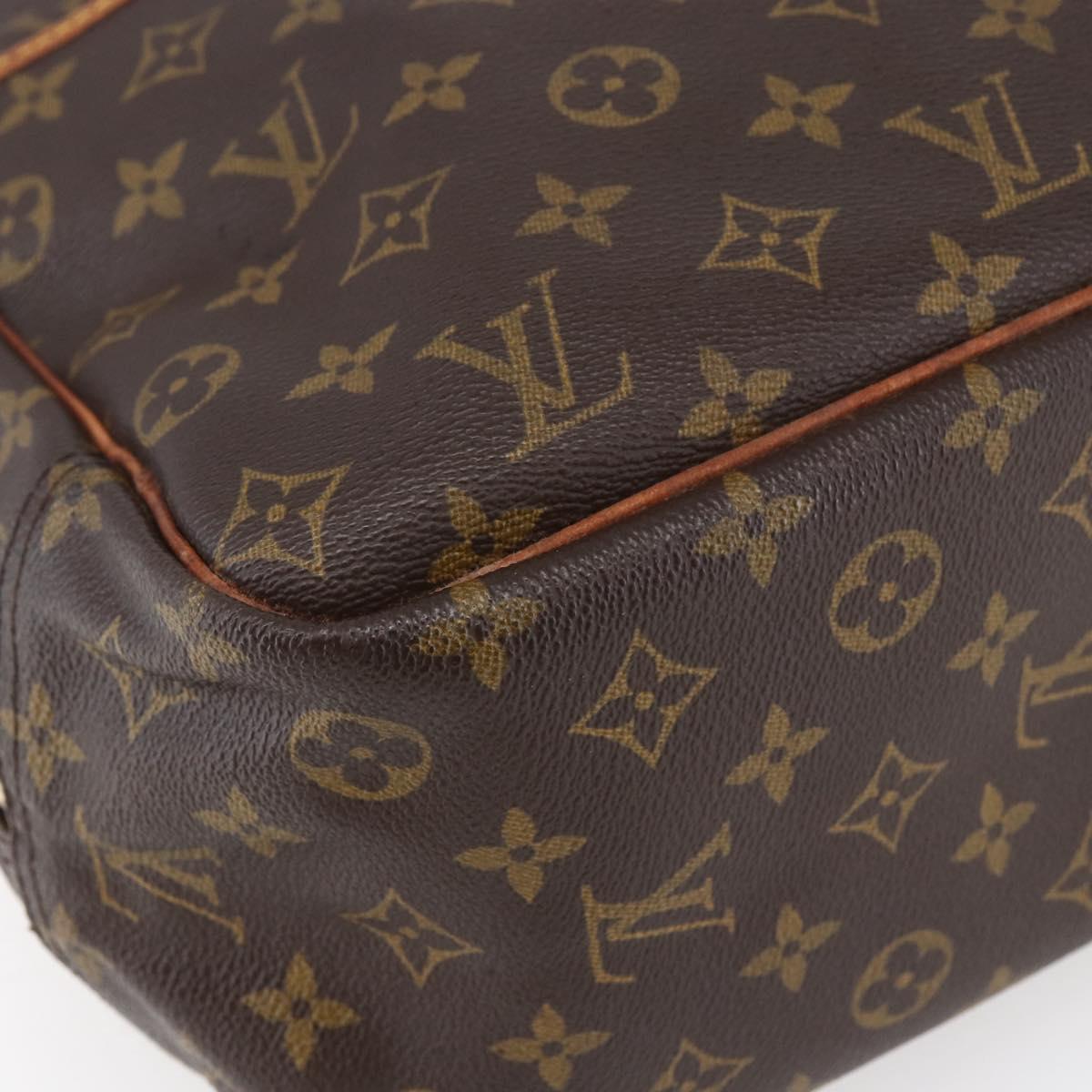 LOUIS VUITTON Monogram Deauville Hand Bag M47270 LV Auth 154796