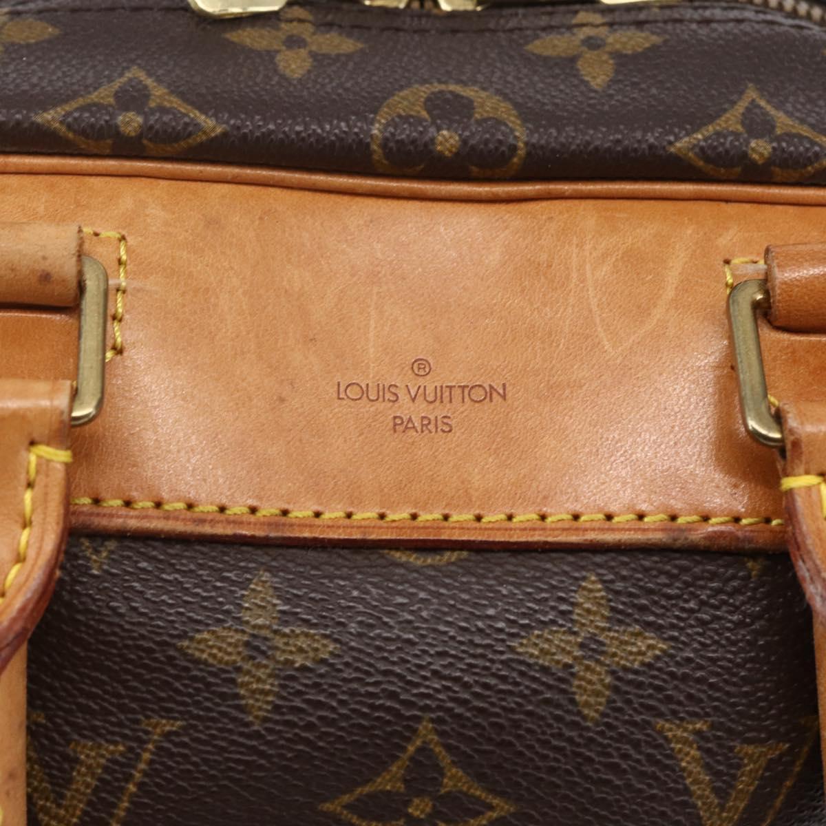 LOUIS VUITTON Monogram Deauville Hand Bag M47270 LV Auth 154796