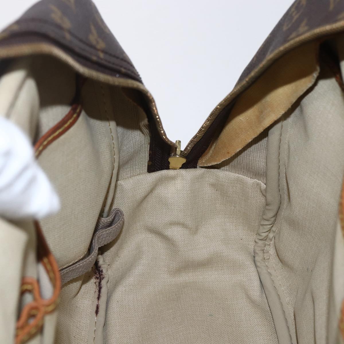 LOUIS VUITTON Monogram Deauville Hand Bag M47270 LV Auth 154796