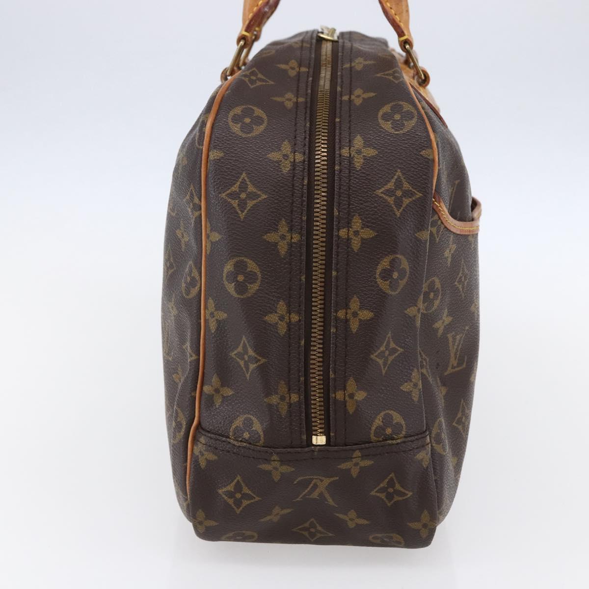 LOUIS VUITTON Monogram Deauville Hand Bag M47270 LV Auth 154796