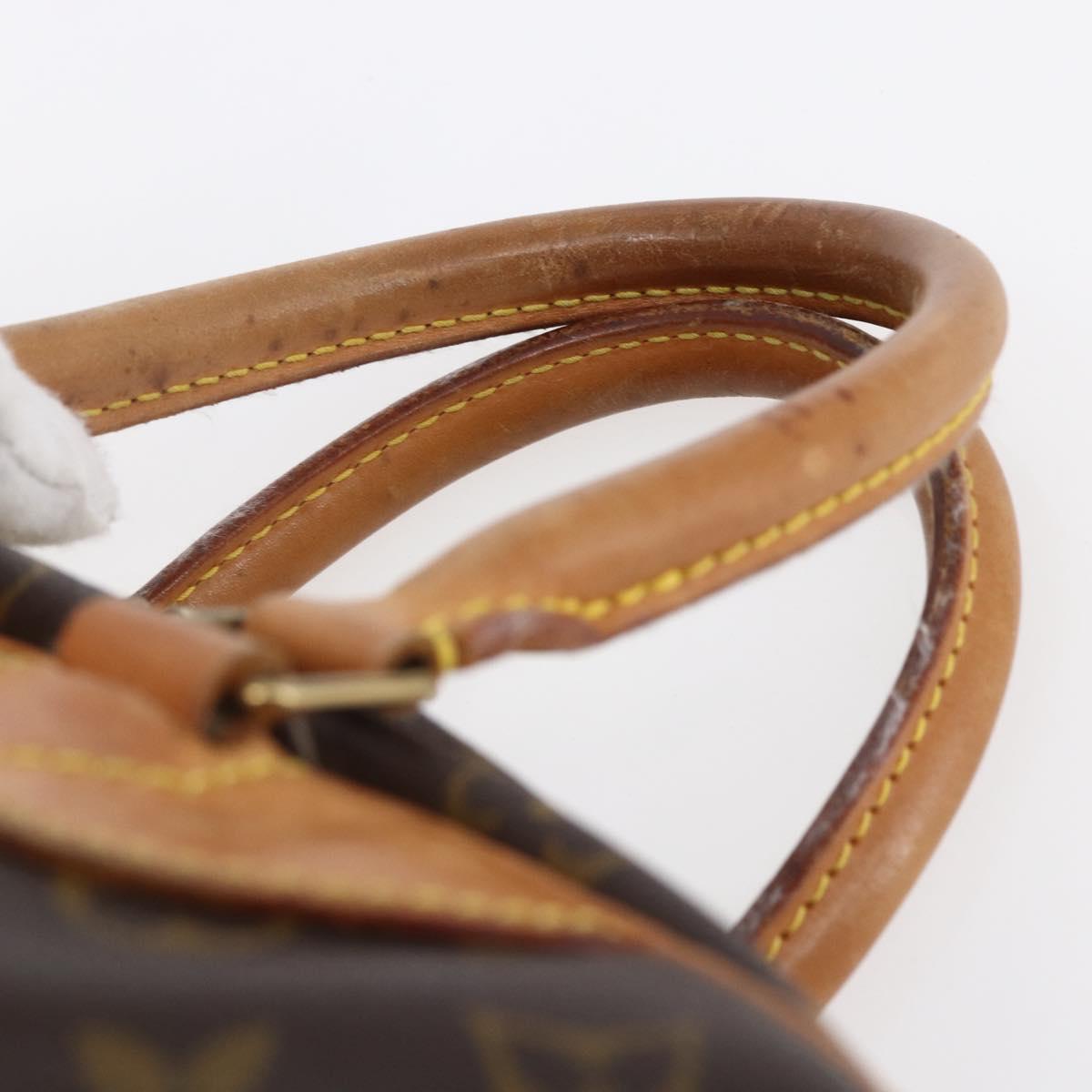 LOUIS VUITTON Monogram Deauville Hand Bag M47270 LV Auth 154796