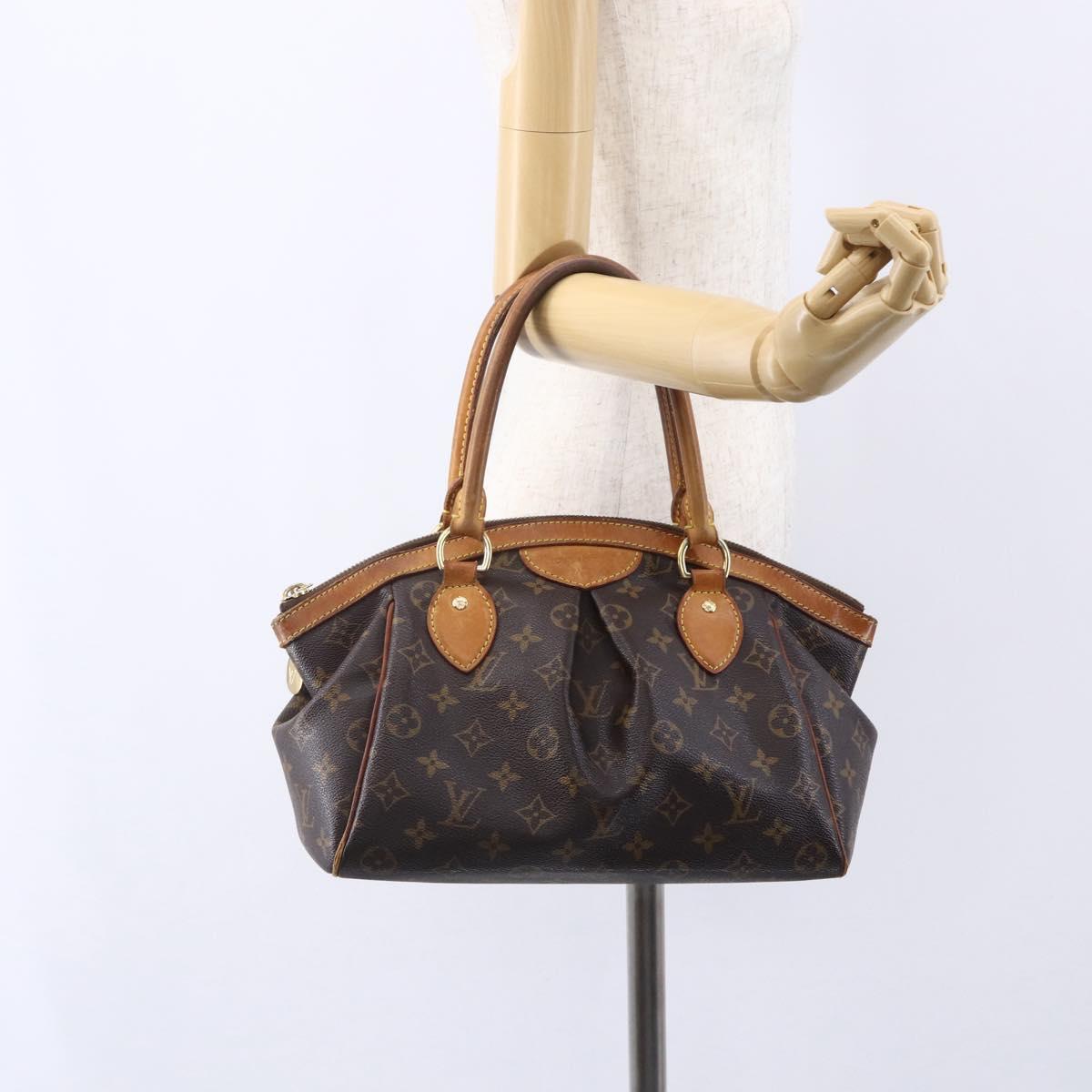 LOUIS VUITTON Monogram Tivori PM Hand Bag M40143 LV Auth 154797