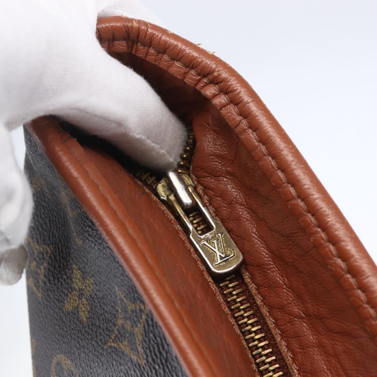 LOUIS VUITTON Monogram Sac Weekend PM Hand Bag M42425 LV Auth 154798