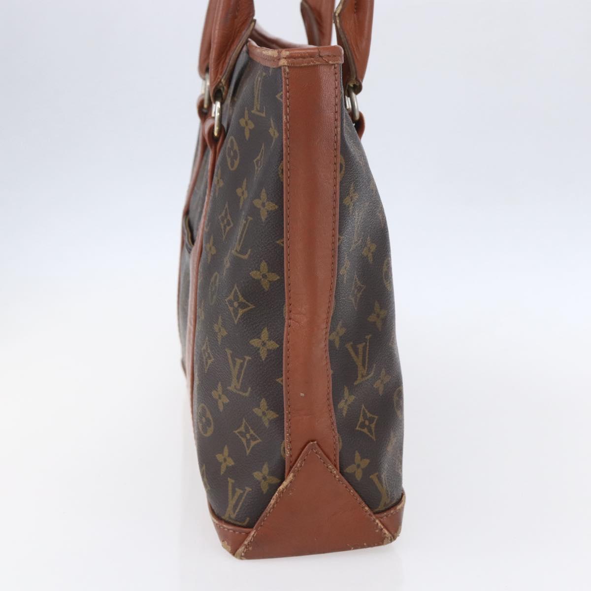 LOUIS VUITTON Monogram Sac Weekend PM Hand Bag M42425 LV Auth 154798